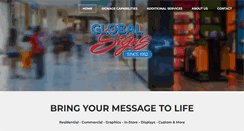 Desktop Screenshot of globalsignsusa.com